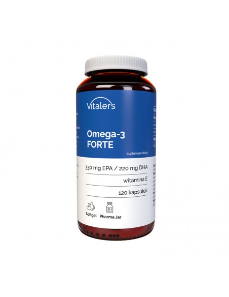 Vitaler's Omega-3 FORTE 1000 мг, 120 жевательных капсул