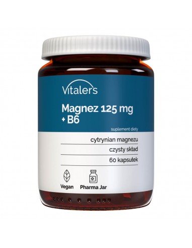 Vitaler's Магний 125 мг + B6 12,5 мг - 60 капсул