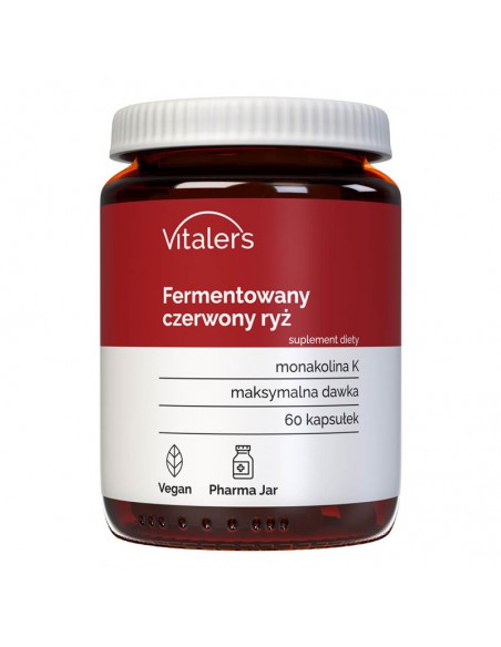 Vitaler's Red Yeast Rice (Ферментированный красный рис), 60 капсул