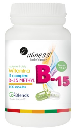 Витаминa B Комплекс B-15 Methyl 100 капсул