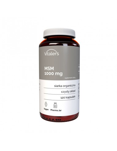 Vitaler's MSM Метилсульфонилметан 1000 мг - 120 капсул