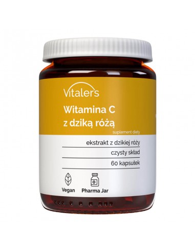 Vitaler's Витамин С с шиповником 1000 мг, 60 капсул